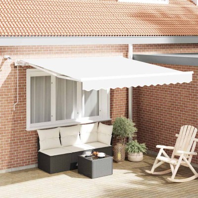 Retractable awning White...