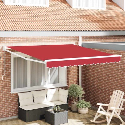 Retractable awning Red 300...