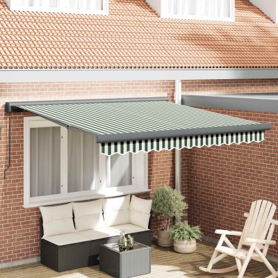 Retractable awning Green...
