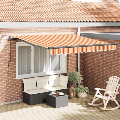 Retractable awning Yellow...