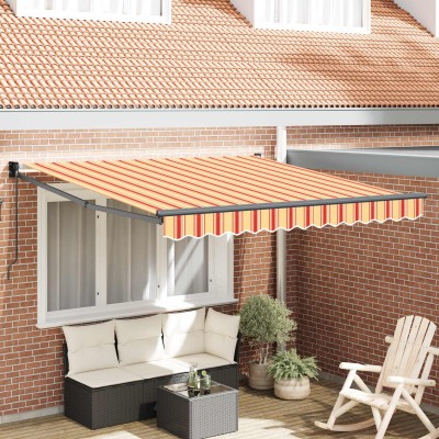 Retractable awning Yellow...