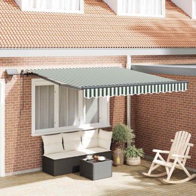 Retractable awning Green...