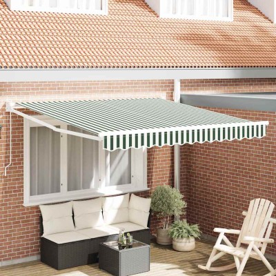 Retractable awning Green...