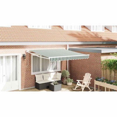 Retractable awning Green...