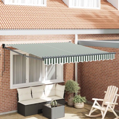 Retractable awning Green...