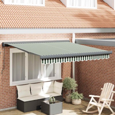 Retractable awning Green...