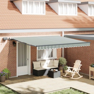 Retractable awning Green...