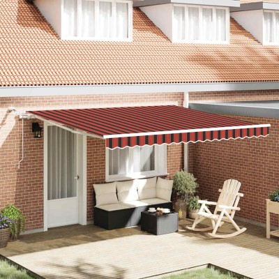 Retractable awning Orange...
