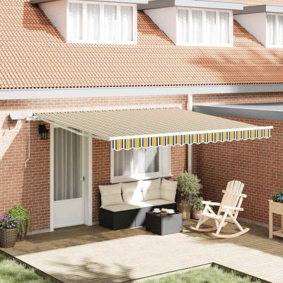 Retractable awning Green...