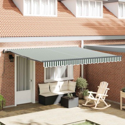 Retractable awning Green...