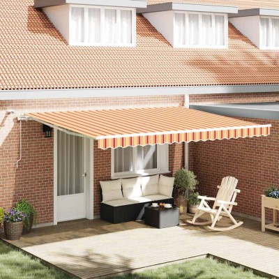 Retractable awning Yellow...