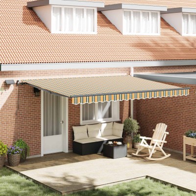 Retractable awning Green...