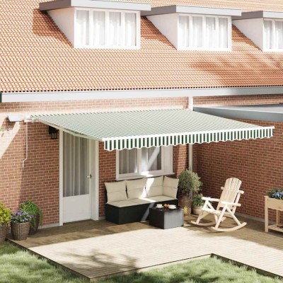 Retractable awning Green...