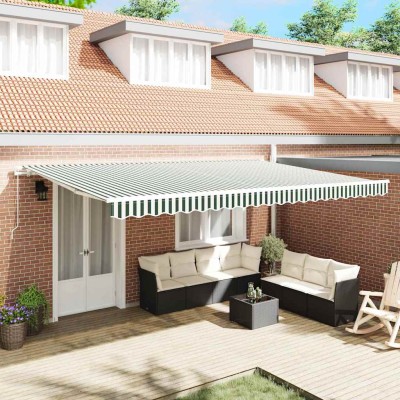 Retractable awning Green...