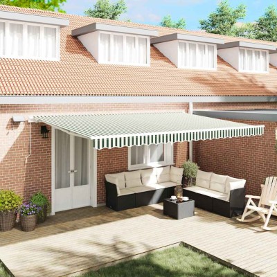 Retractable awning Green...