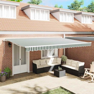Retractable awning Green...