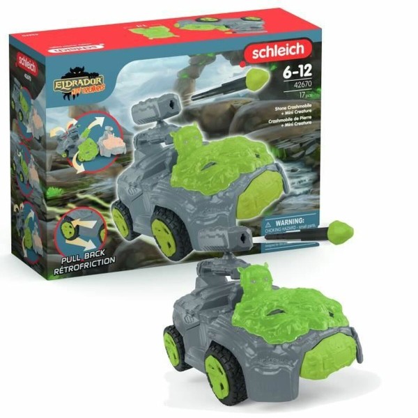 Playset Schleich Pierre's Crashmobile 17 Предметы