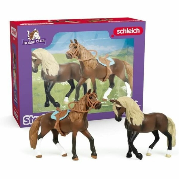 Playset Schleich Horse Club 4 Kappaletta
