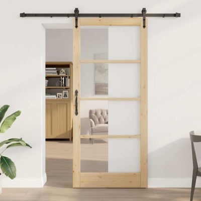 Sliding door Natural and...