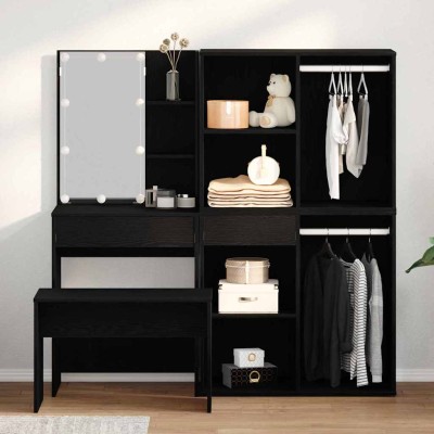 Dressing table set with LED...