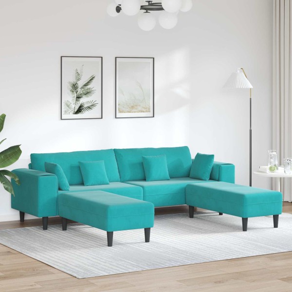 Sofa 3 vnt. Turkio Aksomas