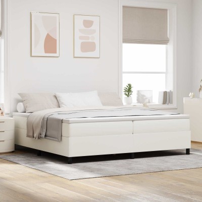 Platform bed frame Cream...