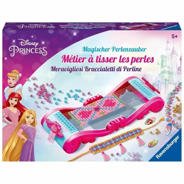 Ranneke- ja kaulakoruaskartelusetti Ravensburger Disney Princesses loom Fashion creation Muovinen