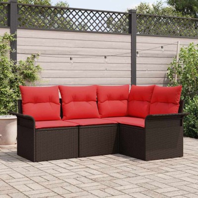 Garden sofa set with...