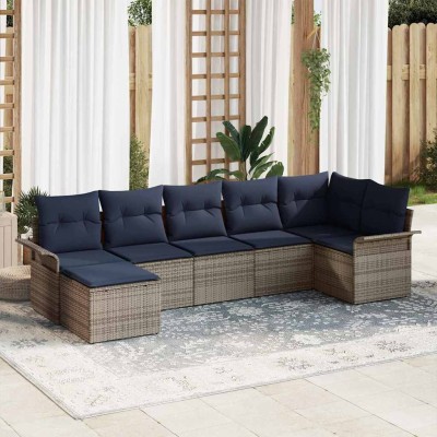 Garden sofa set with...