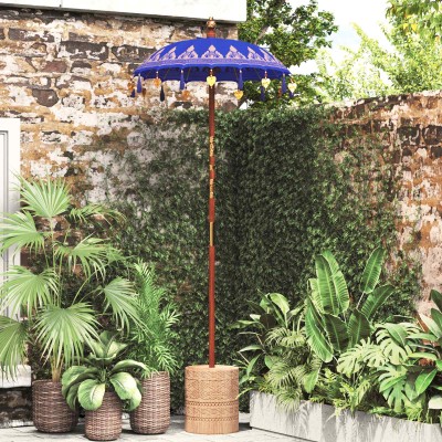 Balinese umbrella with base...