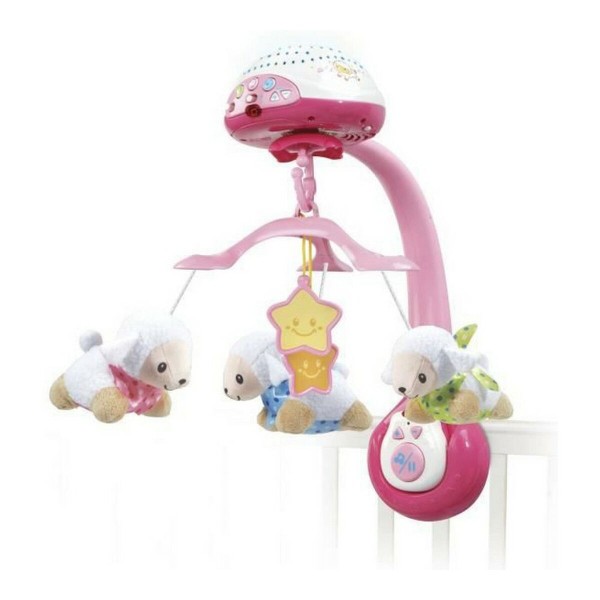 Vauvalelu Vtech Baby Sheep Count Pinkki Muovinen Vauvan kehto