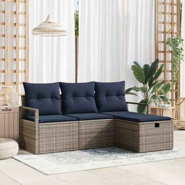 Sofa set 4 pcs. 4-Number of places