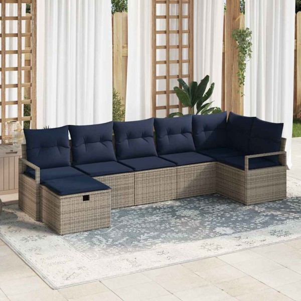 Sofa set 7 pcs. 7-Number of places