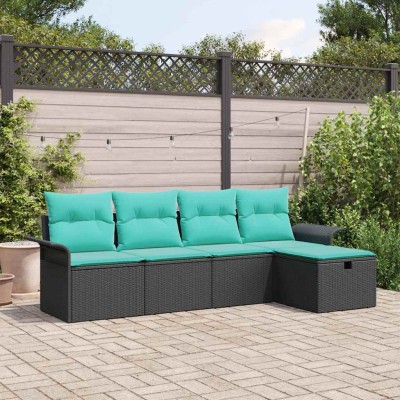 Garden Sofa Set 5 pcs. Poly...