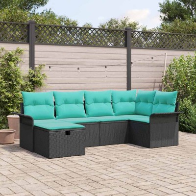 Garden Sofa Set 6 pcs. Poly...