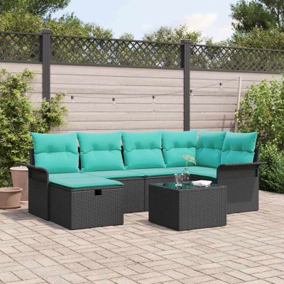 Garden Sofa Set 7 pcs. Poly...