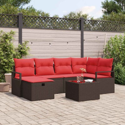 Garden sofa set with...