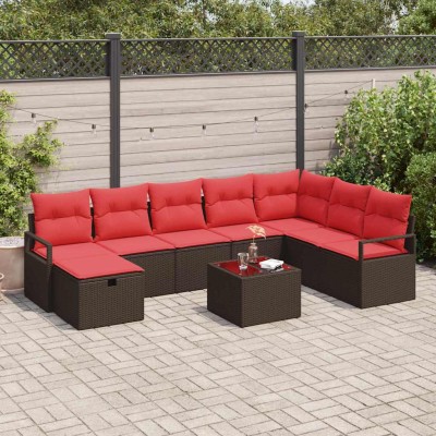 Sofa set 5 pcs. polyrattan