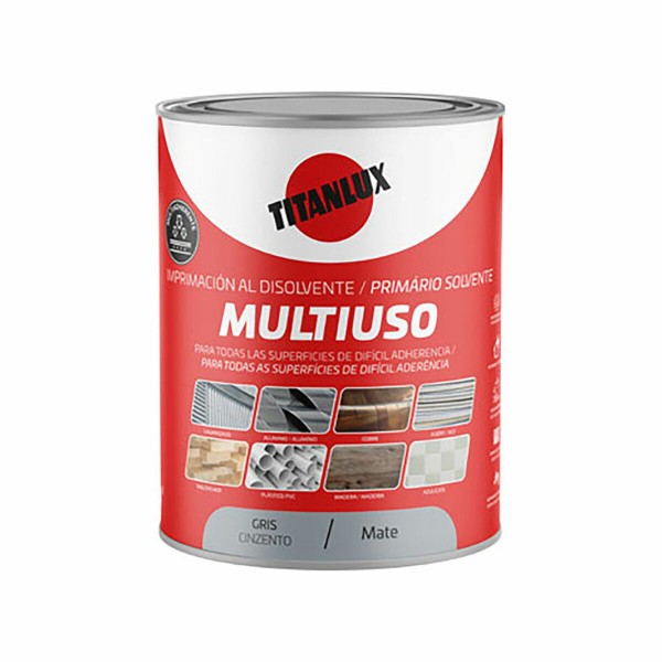 Gruntskrāsa Titanlux Pelēks Matt 250 ml