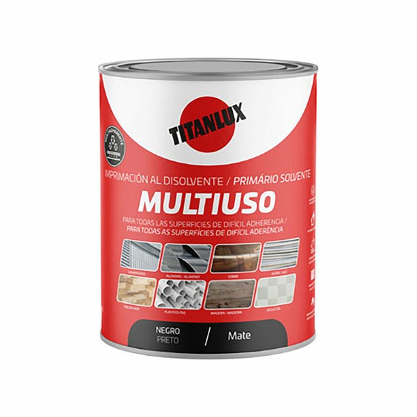 Gruntskrāsa Titanlux Melns Matt 250 ml