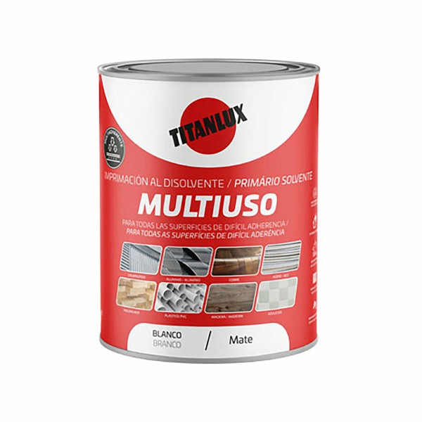 Gruntskrāsa Titanlux Balts Matt 250 ml