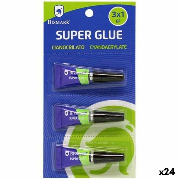 Super klijai Bismark Super Glue 1 g (24 vnt.)