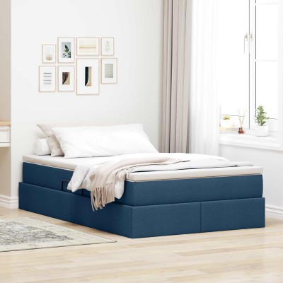 Bed with storage space and...