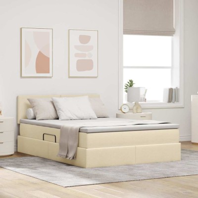 LED storage bed with...