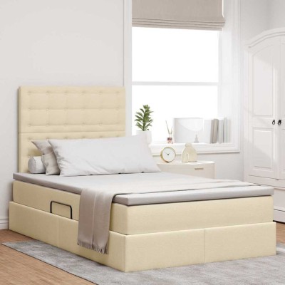 LED storage bed with...