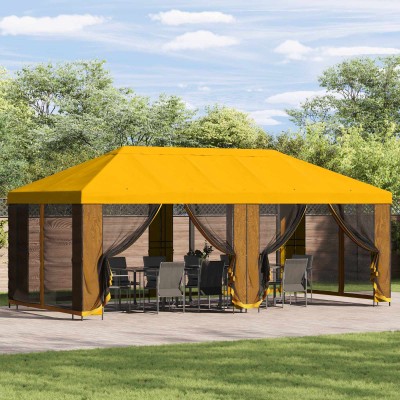 Garden gazebo with side...