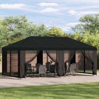 Garden gazebo with side...