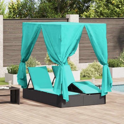 Double sunbed Turquoise 205...