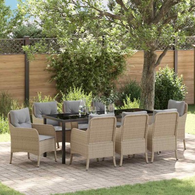 Garden dining set 9 pcs....