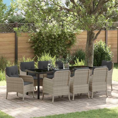 Garden dining set 9 pcs....